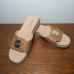 Dr. Scholl's Classic Slide Island Icon Buckle Strap Women's size 6.5